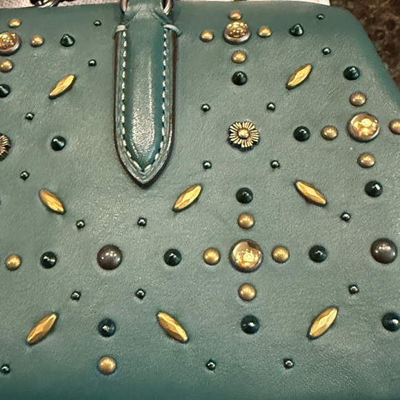 Coach 1941 Kisslock Satchel With Prairie Rivets Limited Edition - Picture 15 of 16